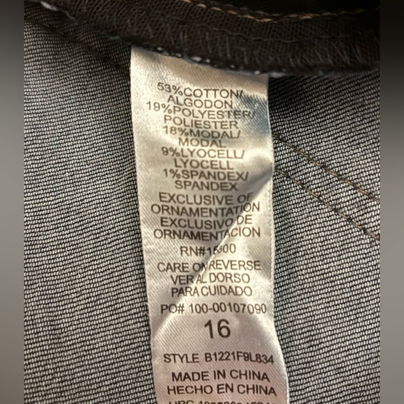 Democracy “absolution” Itty Bitty Bootcut, 16 - Picture 6 of 6